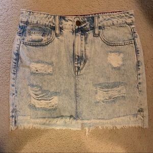 Denim skirt
